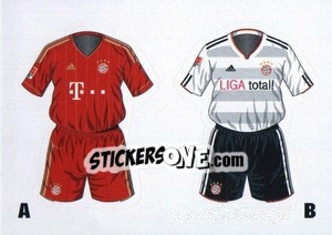 Sticker FC Bayern Munchen - German Football Bundesliga 2011-2012 - Topps