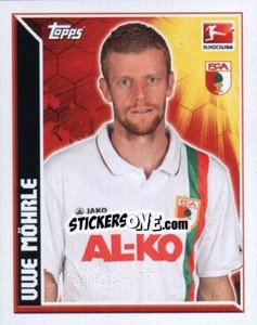 Cromo Uwe Mohrle - German Football Bundesliga 2011-2012 - Topps