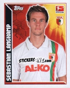 Cromo Sebastian Langkamp - German Football Bundesliga 2011-2012 - Topps