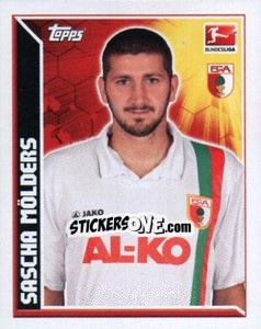 Sticker Sascha Molders - German Football Bundesliga 2011-2012 - Topps