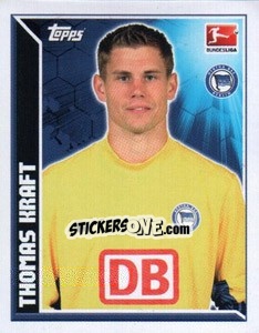Sticker Thomas Kraft - German Football Bundesliga 2011-2012 - Topps