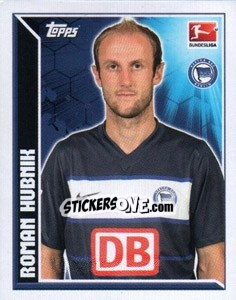 Cromo Roman Hubnik - German Football Bundesliga 2011-2012 - Topps