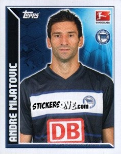 Sticker Andre Mijatovic - German Football Bundesliga 2011-2012 - Topps