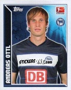 Cromo Andreas Ottl - German Football Bundesliga 2011-2012 - Topps