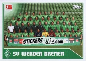 Sticker Mannschaft - German Football Bundesliga 2011-2012 - Topps