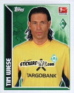 Figurina Tim Wiese - German Football Bundesliga 2011-2012 - Topps