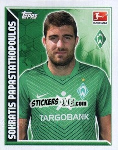 Sticker Sokratis Papastathopoulos - German Football Bundesliga 2011-2012 - Topps