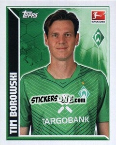 Cromo Tim Borowski - German Football Bundesliga 2011-2012 - Topps