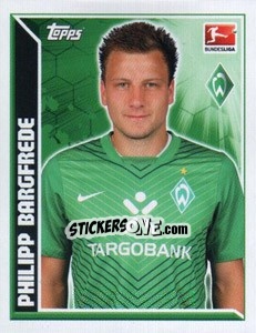 Cromo Philipp Bargfrede - German Football Bundesliga 2011-2012 - Topps