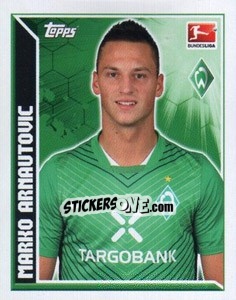 Sticker Marko Arnautovic - German Football Bundesliga 2011-2012 n. 82 - Topps