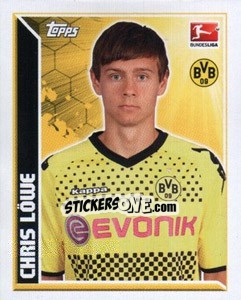 Sticker Chris Lowe - German Football Bundesliga 2011-2012 - Topps