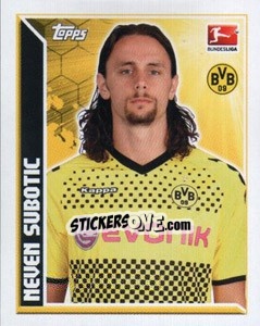 Sticker Neven Subotic - German Football Bundesliga 2011-2012 n. 91 - Topps