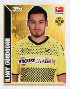 Sticker Ilkay Gundogan - German Football Bundesliga 2011-2012 n. 98 - Topps