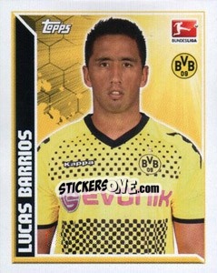 Figurina Lucas Barrios - German Football Bundesliga 2011-2012 - Topps