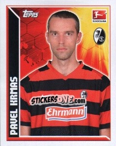 Cromo Pavel Krmas - German Football Bundesliga 2011-2012 - Topps