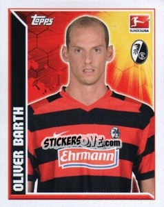 Figurina Oliver Barth - German Football Bundesliga 2011-2012 - Topps