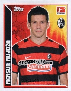 Sticker Mensur Mujdza - German Football Bundesliga 2011-2012 - Topps