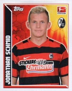 Sticker Jonathan Schmid - German Football Bundesliga 2011-2012 n. 115 - Topps