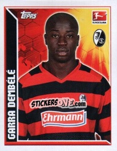 Sticker Garra Dembele - German Football Bundesliga 2011-2012 - Topps