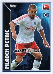 Cromo Mladen Petric - Star Spieler - German Football Bundesliga 2011-2012 - Topps