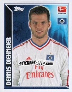 Cromo Dennis Diekmeier - German Football Bundesliga 2011-2012 - Topps