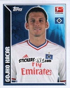 Sticker Gojko Kacar - German Football Bundesliga 2011-2012 - Topps