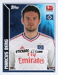 Sticker Marcus Berg - German Football Bundesliga 2011-2012 - Topps
