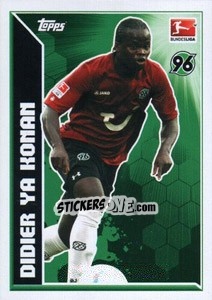 Sticker Didier Ya Konan - Star Spieler - German Football Bundesliga 2011-2012 - Topps