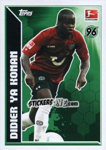 Cromo Didier Ya Konan - Star Spieler - German Football Bundesliga 2011-2012 - Topps