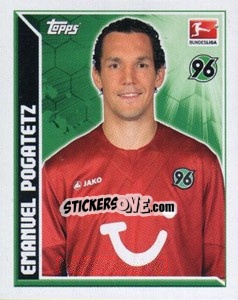 Cromo Emanuel Pogatetz - German Football Bundesliga 2011-2012 - Topps