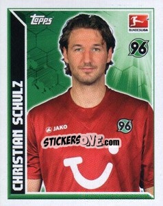 Sticker Christian Schulz - German Football Bundesliga 2011-2012 - Topps