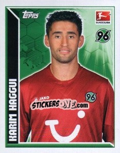 Sticker Karim Haggui - German Football Bundesliga 2011-2012 - Topps