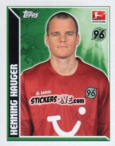 Cromo Henning Hauger - German Football Bundesliga 2011-2012 - Topps