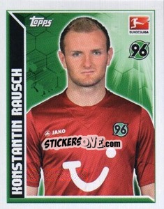 Cromo Konstantin Rausch - German Football Bundesliga 2011-2012 - Topps
