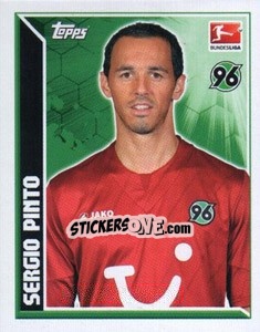 Sticker Sergio Pinto - German Football Bundesliga 2011-2012 - Topps