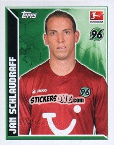 Cromo Jan Schlaudraff - German Football Bundesliga 2011-2012 - Topps