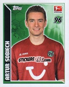 Sticker Artur Sobiech - German Football Bundesliga 2011-2012 - Topps