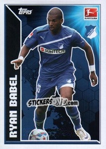 Sticker Ryan Babel - Star Spieler - German Football Bundesliga 2011-2012 - Topps