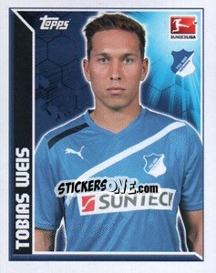 Sticker Tobias Weis - German Football Bundesliga 2011-2012 n. 180 - Topps
