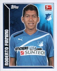 Sticker Roberto Firmino - German Football Bundesliga 2011-2012 n. 181 - Topps