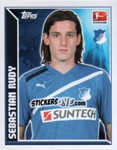 Sticker Sebastian Rudy - German Football Bundesliga 2011-2012 n. 182 - Topps