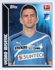 Sticker Vedad Ibisevic - German Football Bundesliga 2011-2012 n. 185 - Topps