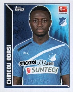 Sticker Chinedu Obasi - German Football Bundesliga 2011-2012 n. 186 - Topps