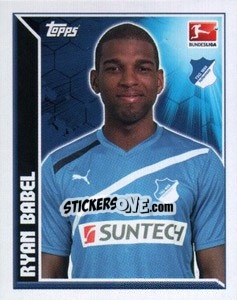Sticker Ryan Babel - German Football Bundesliga 2011-2012 n. 187 - Topps