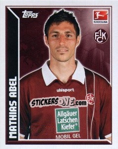 Sticker Mathias Abel - German Football Bundesliga 2011-2012 - Topps