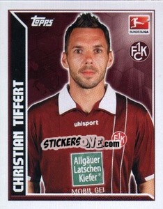 Sticker Christian Tiffert - German Football Bundesliga 2011-2012 - Topps