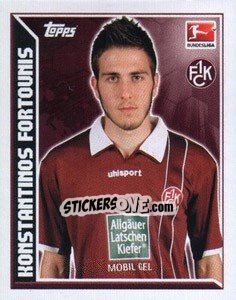 Sticker Kostas Fortounis - German Football Bundesliga 2011-2012 - Topps
