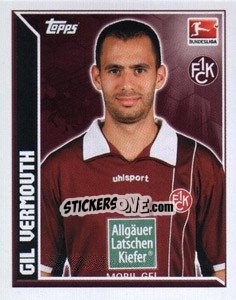 Sticker Gil Vermouth - German Football Bundesliga 2011-2012 - Topps