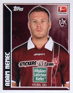 Sticker Adam Nemec - German Football Bundesliga 2011-2012 - Topps