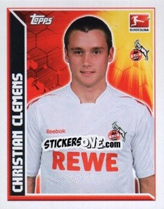 Sticker Christian Clemens - German Football Bundesliga 2011-2012 - Topps